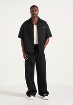 brook-unisex-signature-twill-boxy-shirt-black