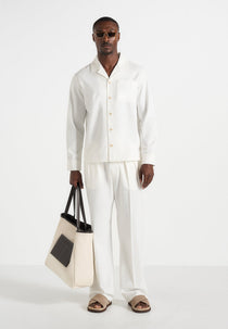 Constant - Linen Long Sleeve Shirt - White