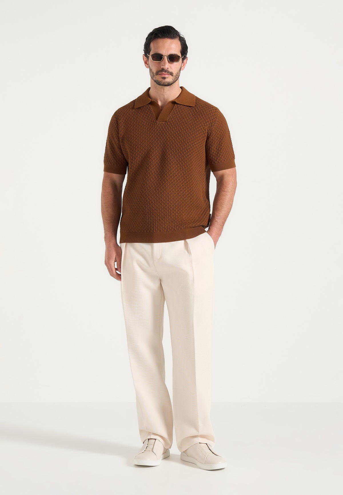 conrad-open-knit-polo-shirt-fawn