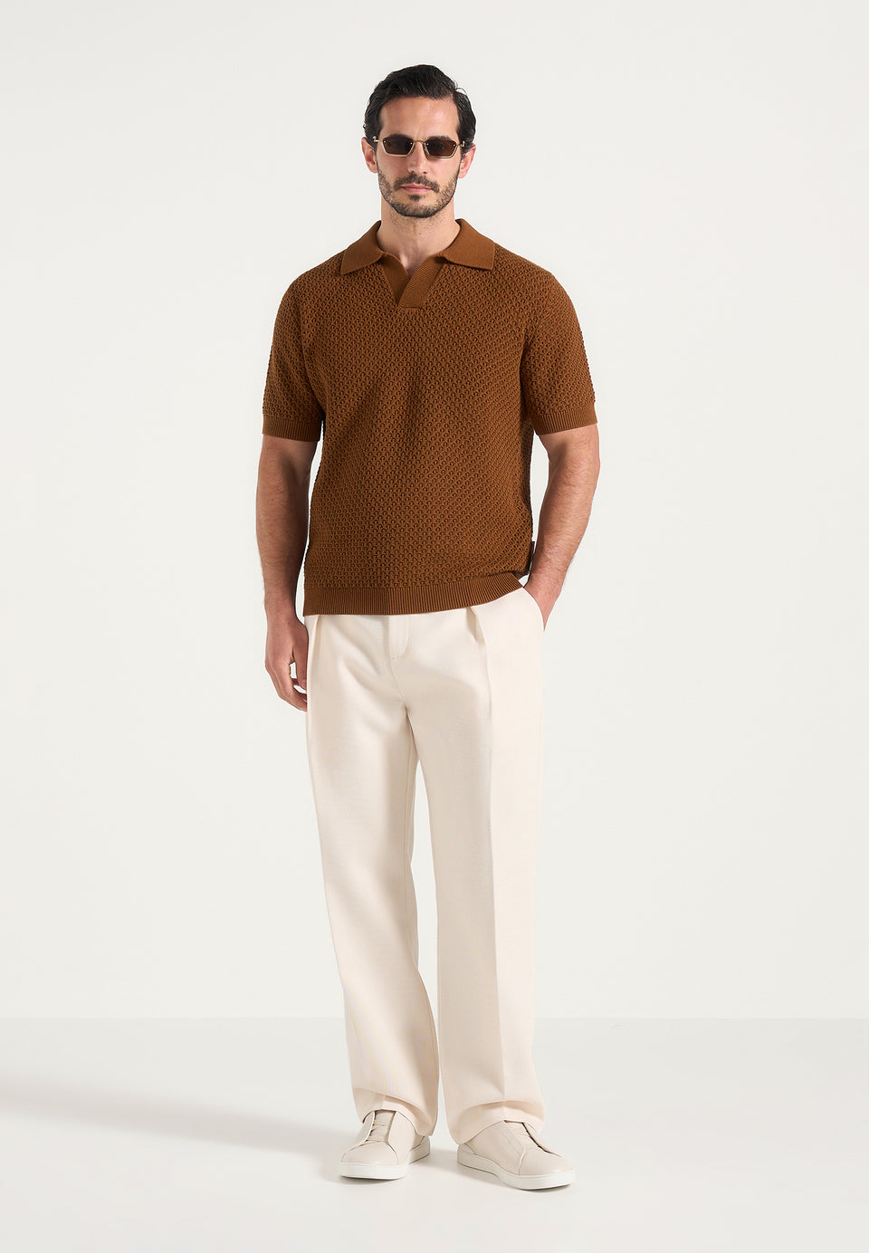 conrad-open-knit-polo-shirt-fawn