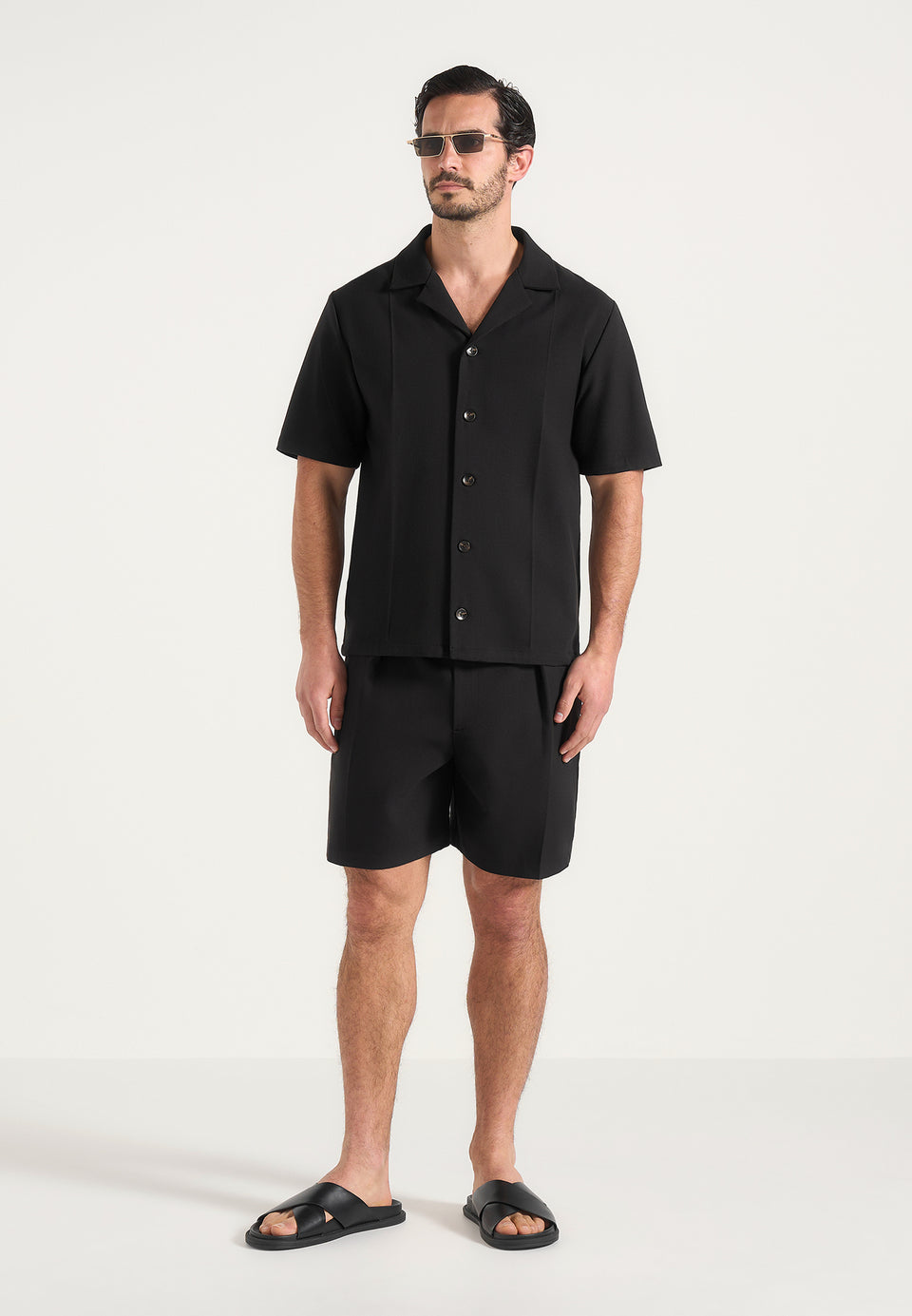 felix-tailored-shirt-with-crease-black
