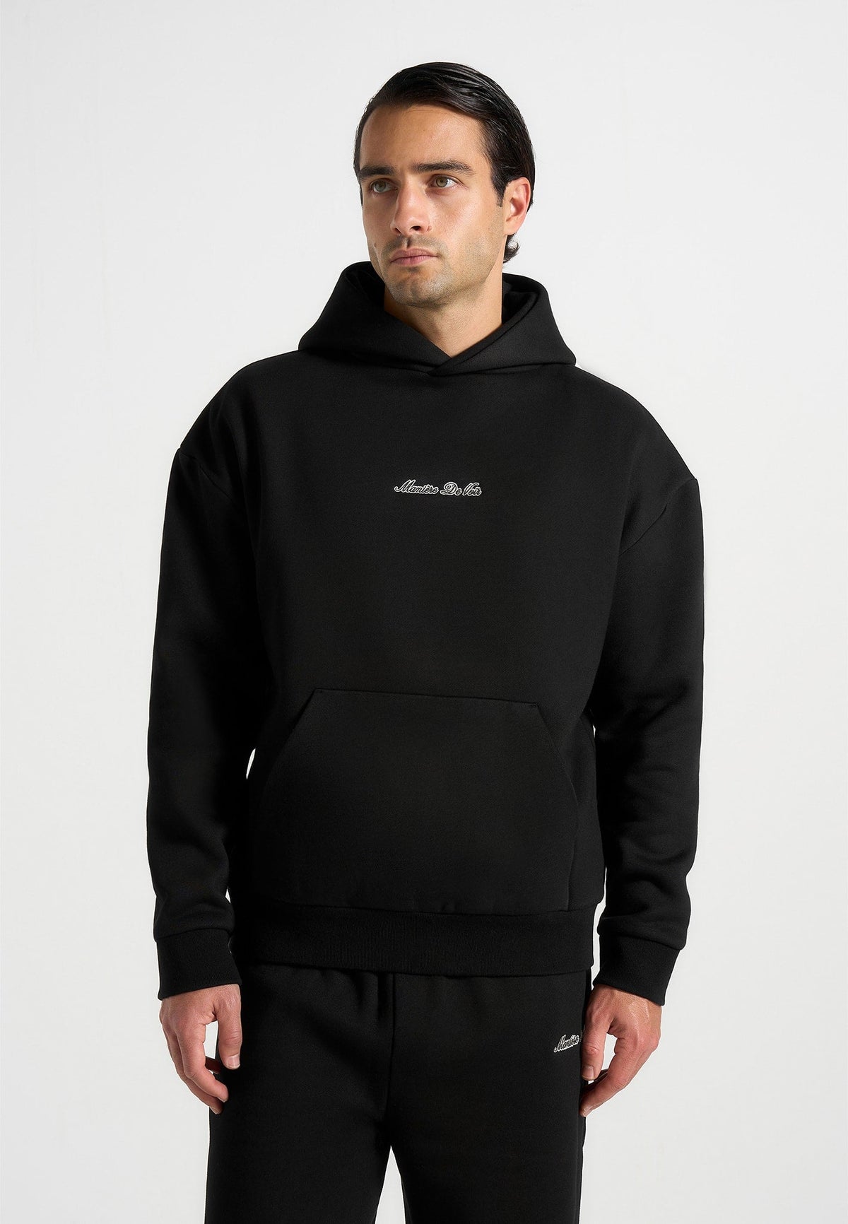 js001-unisex-signature-relaxed-fit-hoodie-black