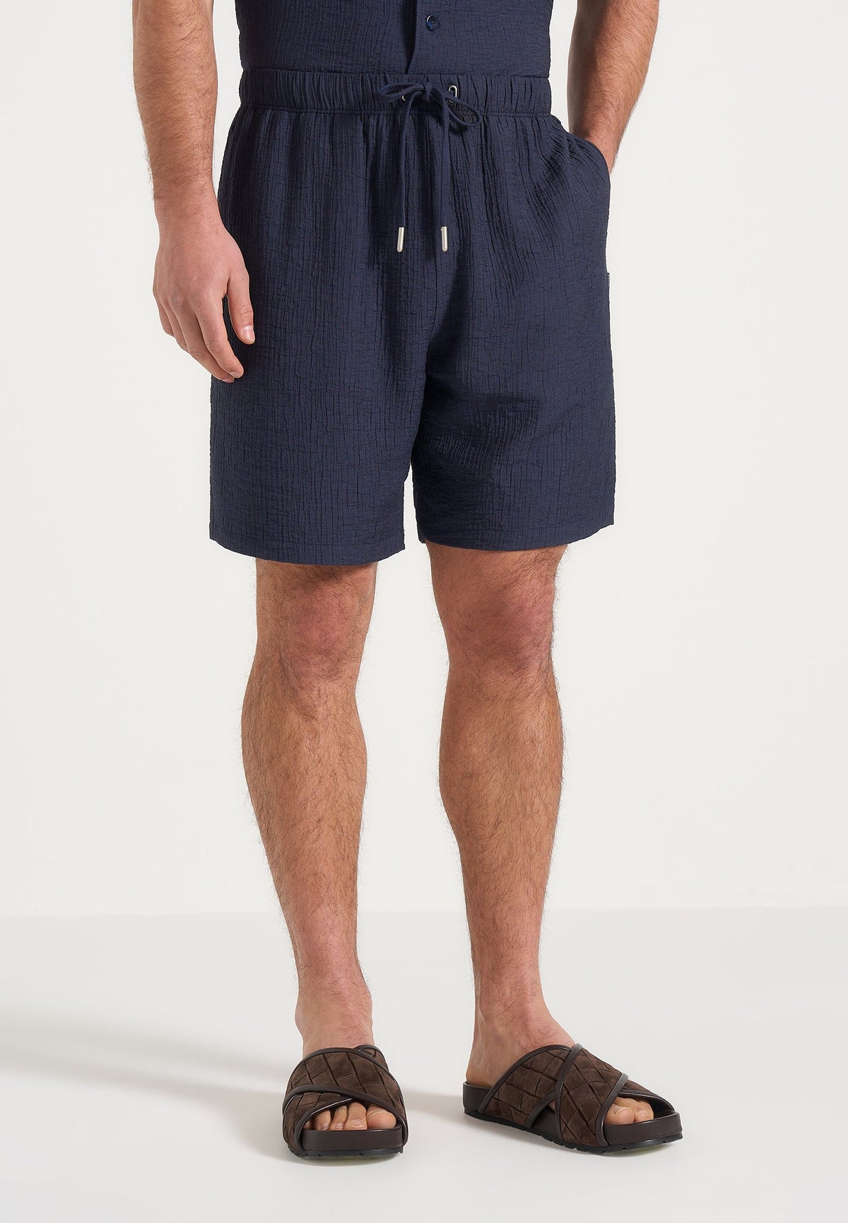 ari-unisex-textured-shorts-navy