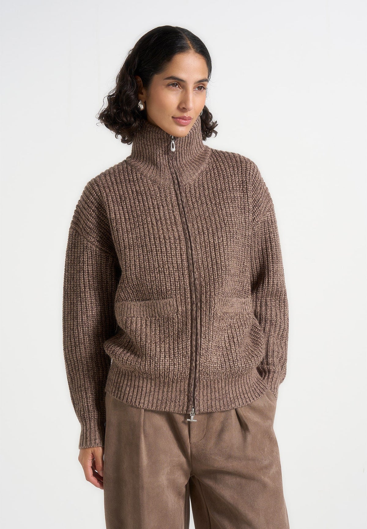 jamie-unisex-speckled-wool-zip-through-jacket-taupe