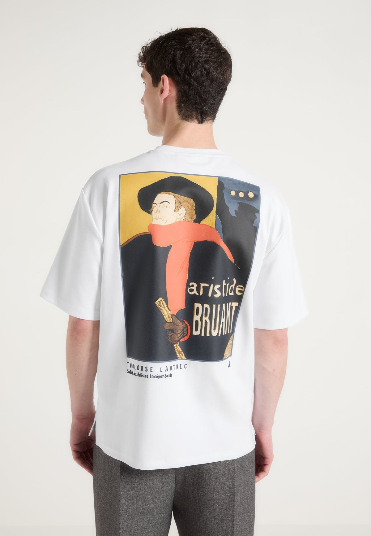 Art Nouveau - Cotton T-Shirt - White