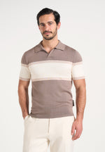 enzo-colour-block-polo-top-mushroom