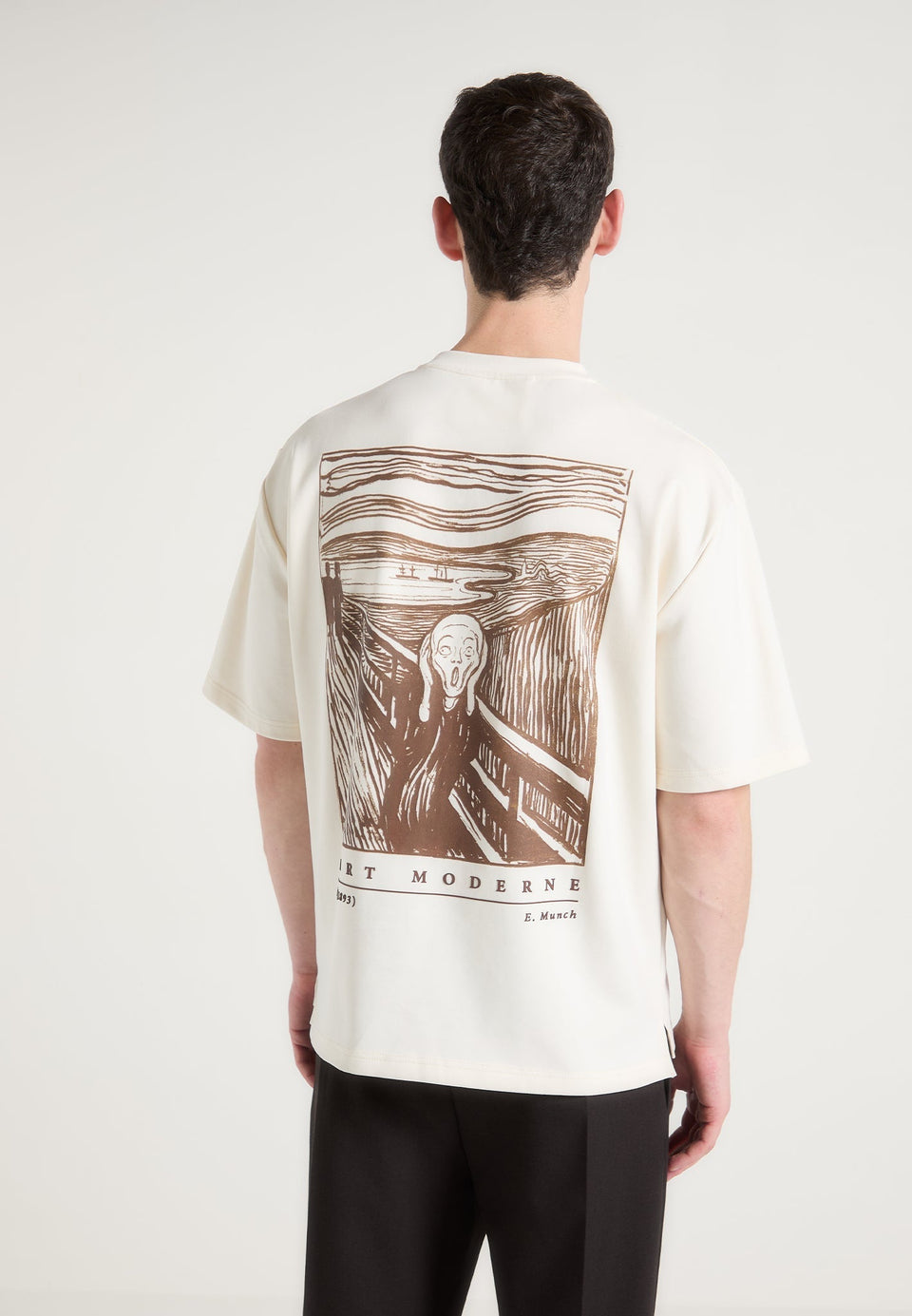 the-scream-cotton-t-shirt-cream
