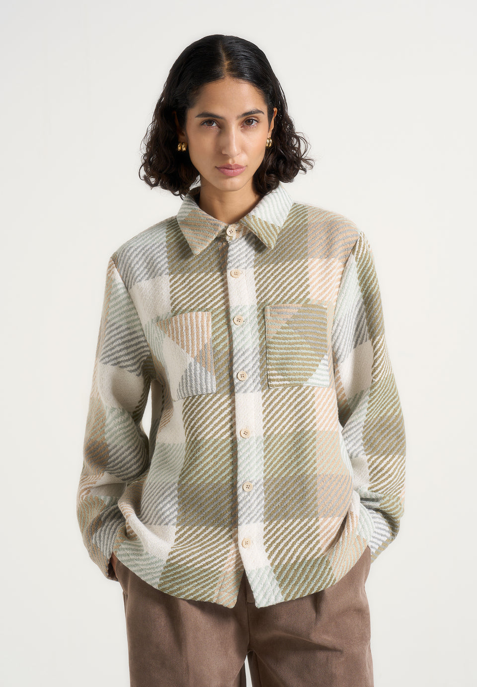 rune-unisex-check-overshirt-sage