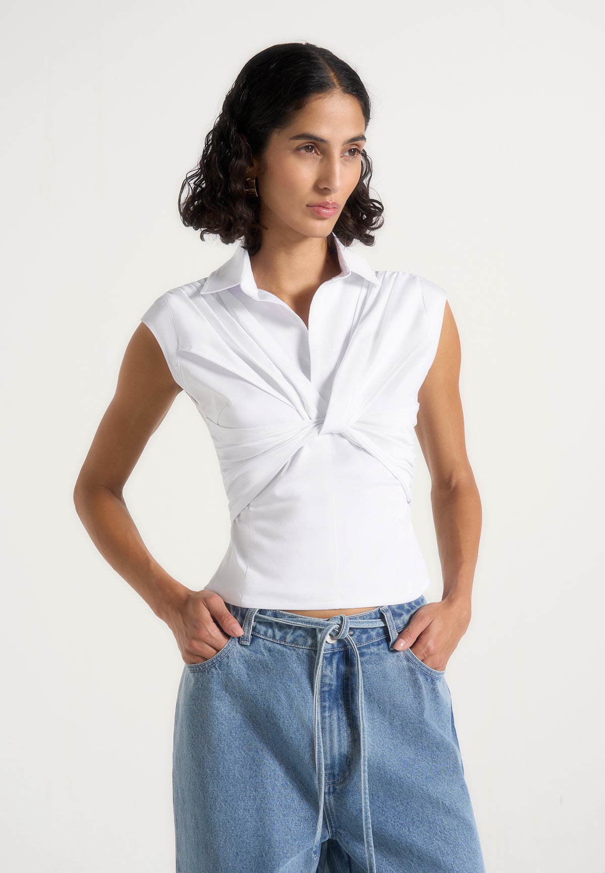 yvette-twist-front-sleeveless-shirt-white