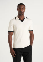 lambert-contrast-detail-knit-polo-shirt-cream