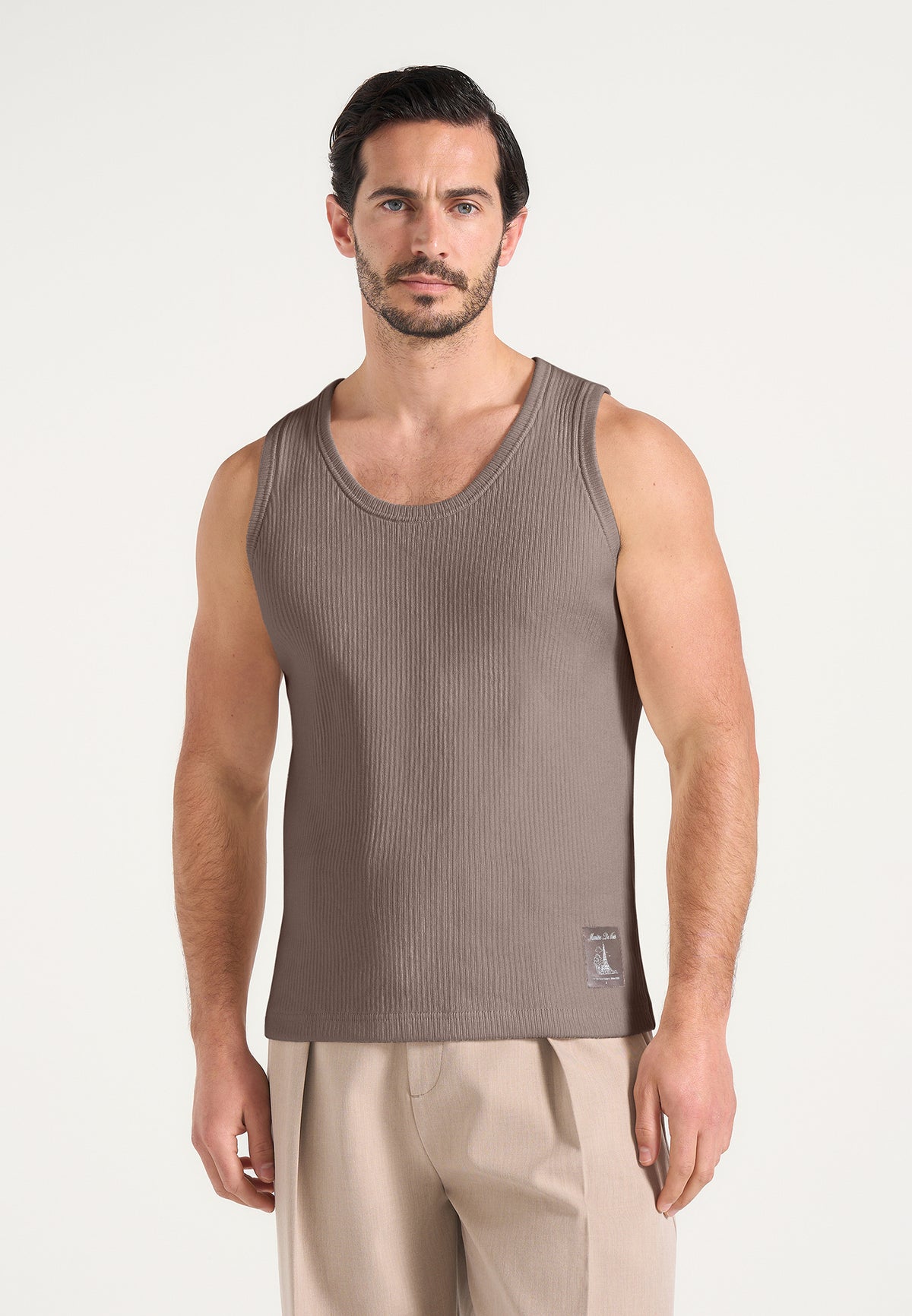 vs001-ribbed-cotton-tank-top-mushroom