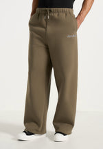 js003-unisex-signature-wide-leg-joggers-olive