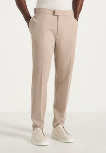 Hubert - Slim Fit Dress Pants - Beige
