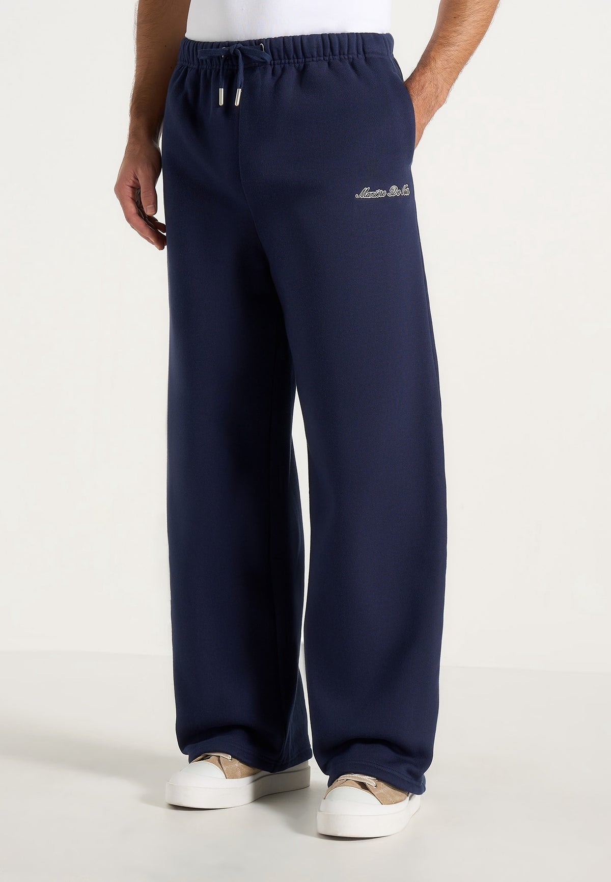 js003-unisex-signature-wide-leg-joggers-navy