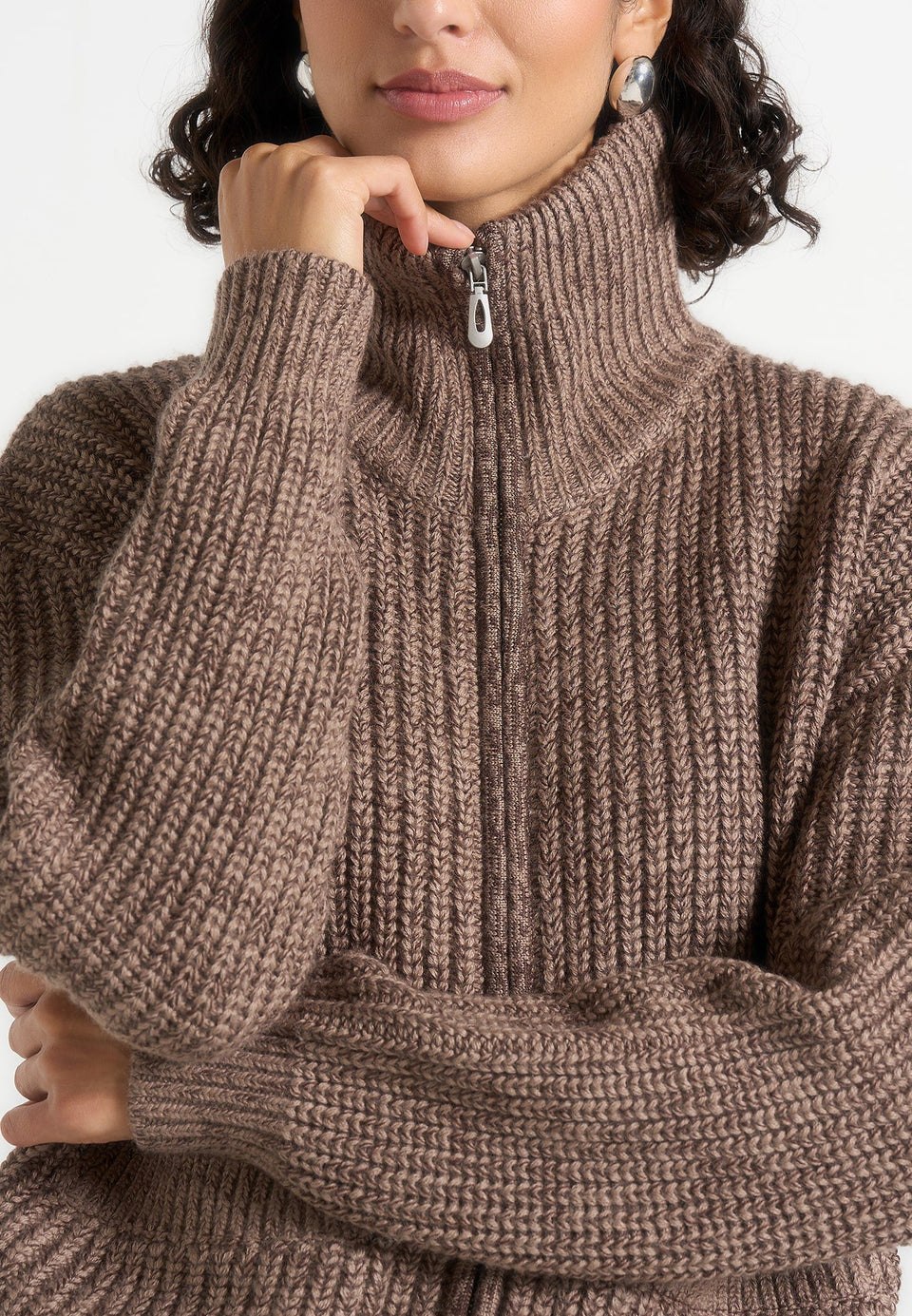 jamie-unisex-speckled-wool-zip-through-jacket-taupe