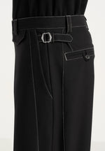 marceau-contrast-stitch-barrel-leg-trousers-black