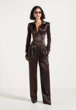 julie-satin-tailored-twin-pleat-trousers-brown