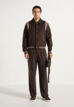 nico-contrast-wool-varsity-jacket-brown
