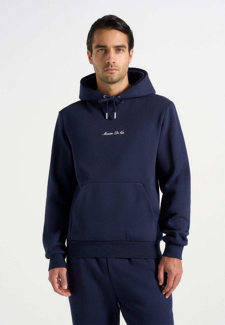 js004-signature-regular-fit-hoodie-navy