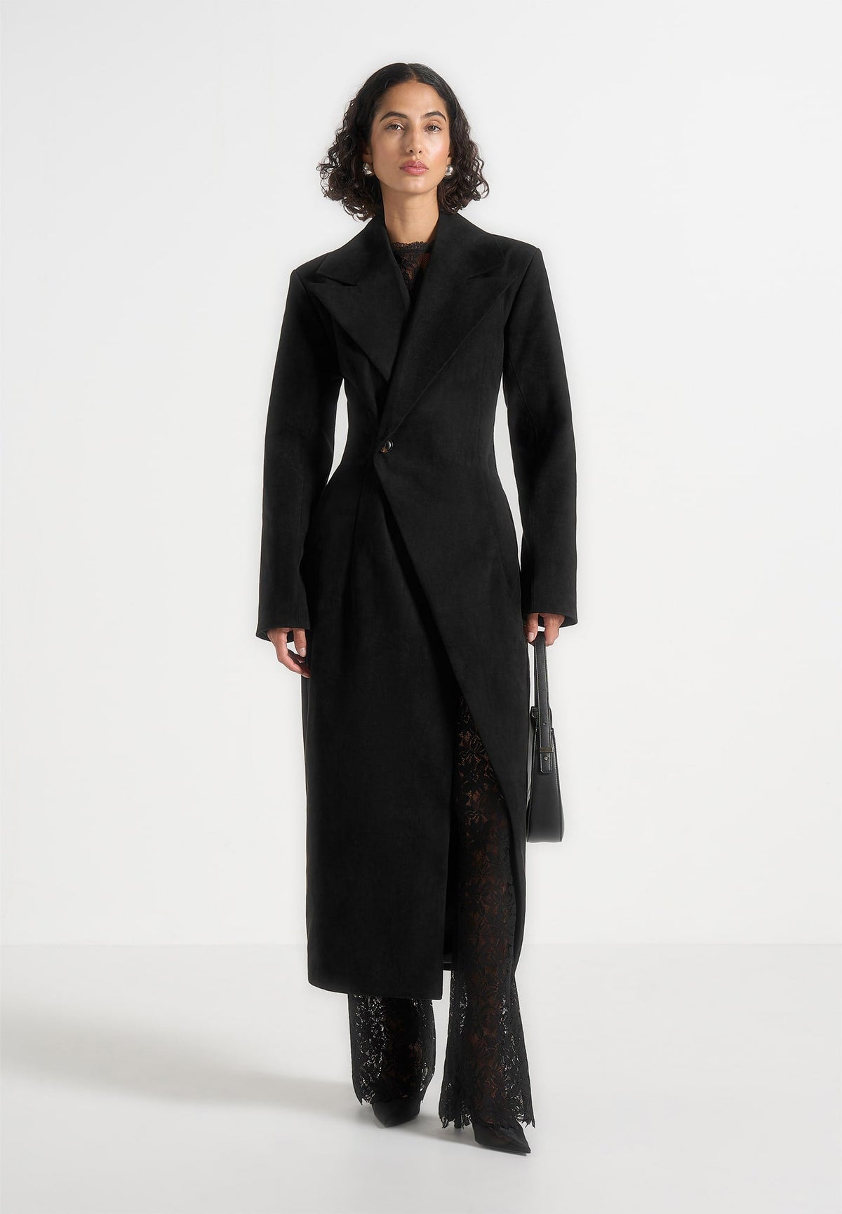 esma-suede-asymmetric-coat-with-cinch-belt-black