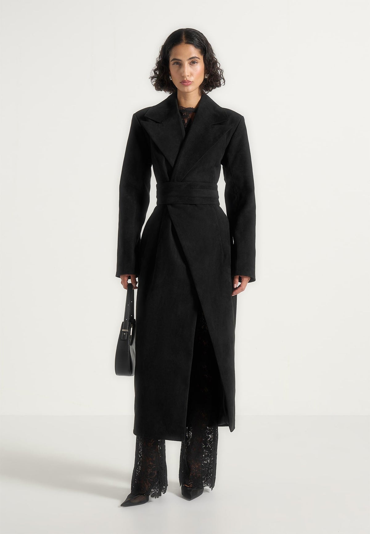 esma-suede-asymmetric-coat-with-cinch-belt-black