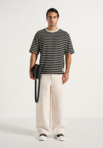 riley-unisex-striped-relaxed-fit-cotton-t-shirt-black-cream