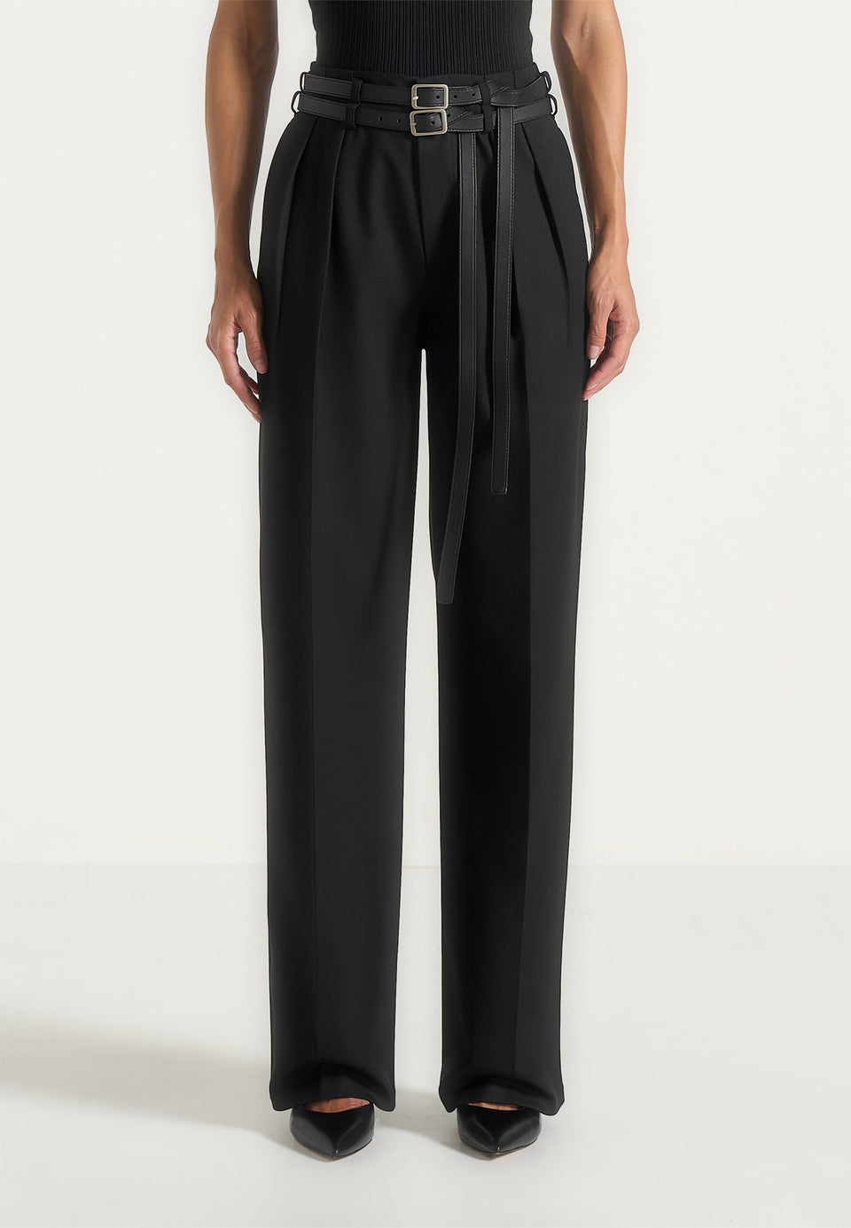 pascale-tailored-twin-belt-trousers-black