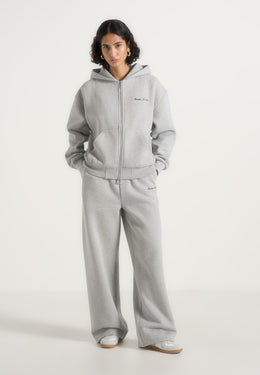 js002-unisex-signature-relaxed-fit-zip-hoodie-marl-grey