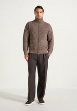 jamie-unisex-speckled-wool-zip-through-jacket-taupe