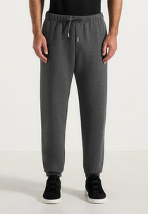 JS005 - Signature Regular Fit Cuffed Sweatpants - Charcoal Grey