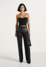 bandeau-with-shawl-cardigan-black