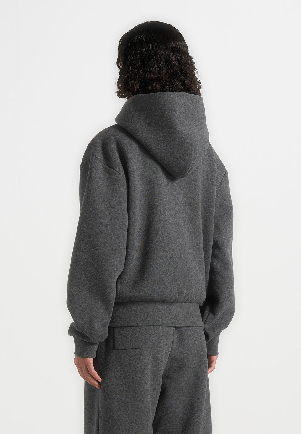 js002-unisex-signature-relaxed-fit-zip-hoodie-charcoal-grey