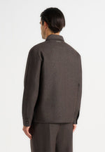 elliot-melange-tailored-shirt-brown