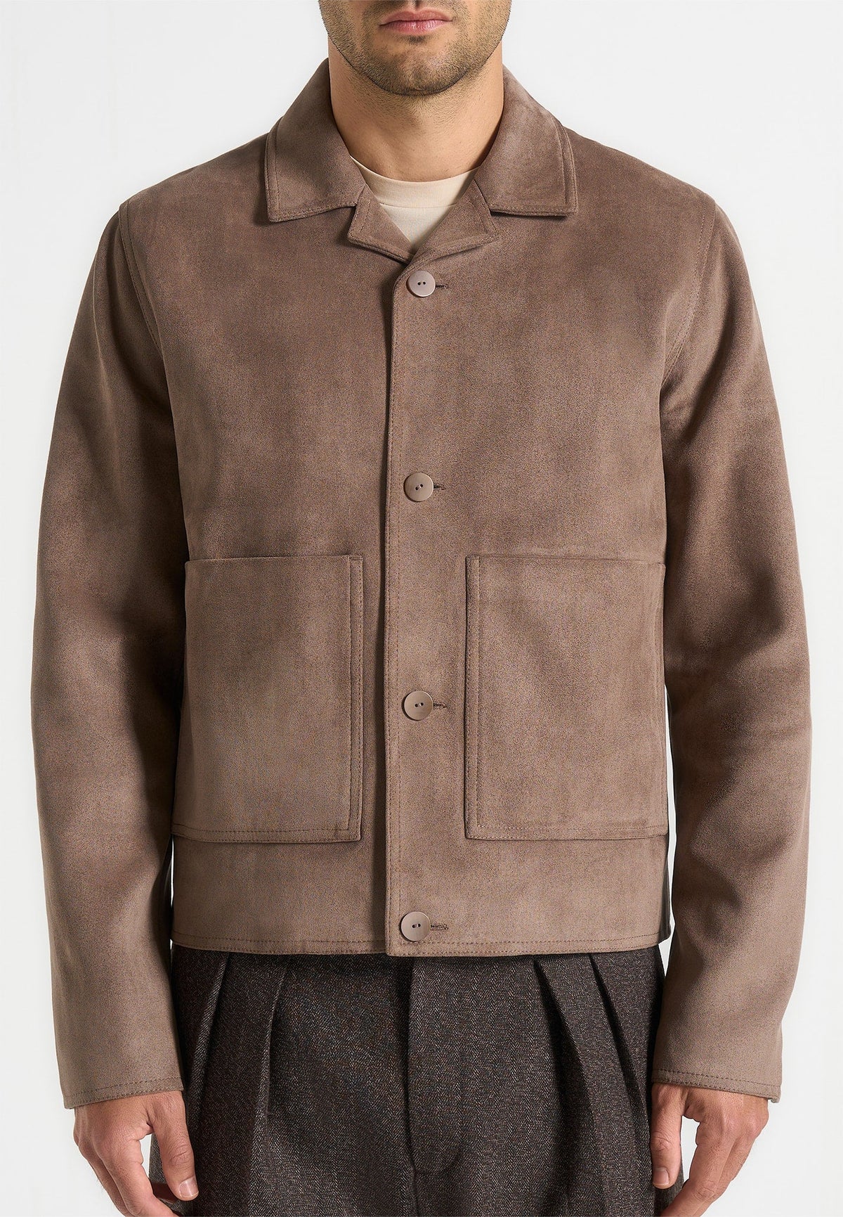 michel-suede-jacket-with-revere-collar-taupe