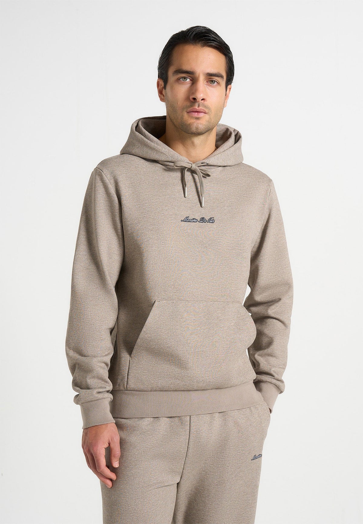 js004-signature-regular-fit-hoodie-taupe