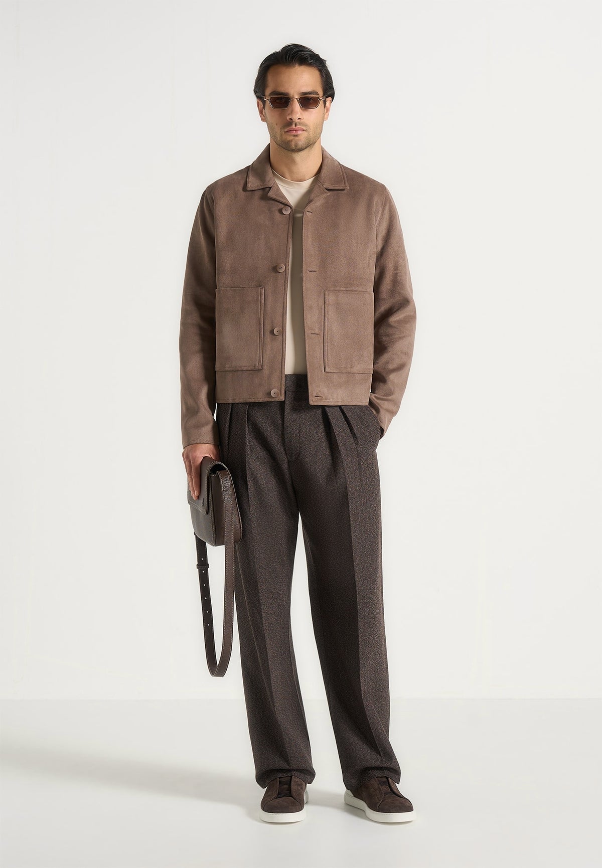 michel-suede-jacket-with-revere-collar-taupe