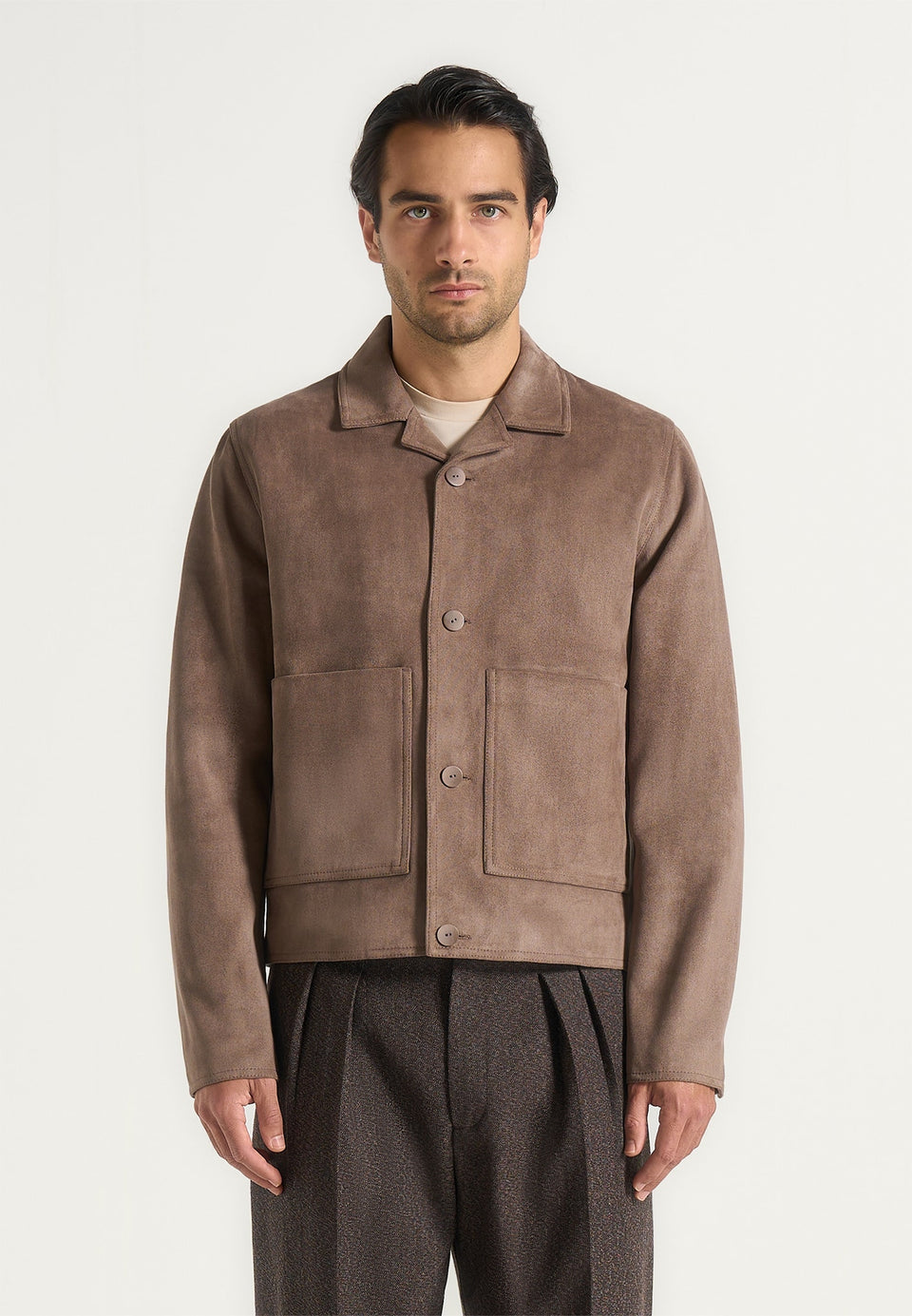 michel-suede-jacket-with-revere-collar-taupe