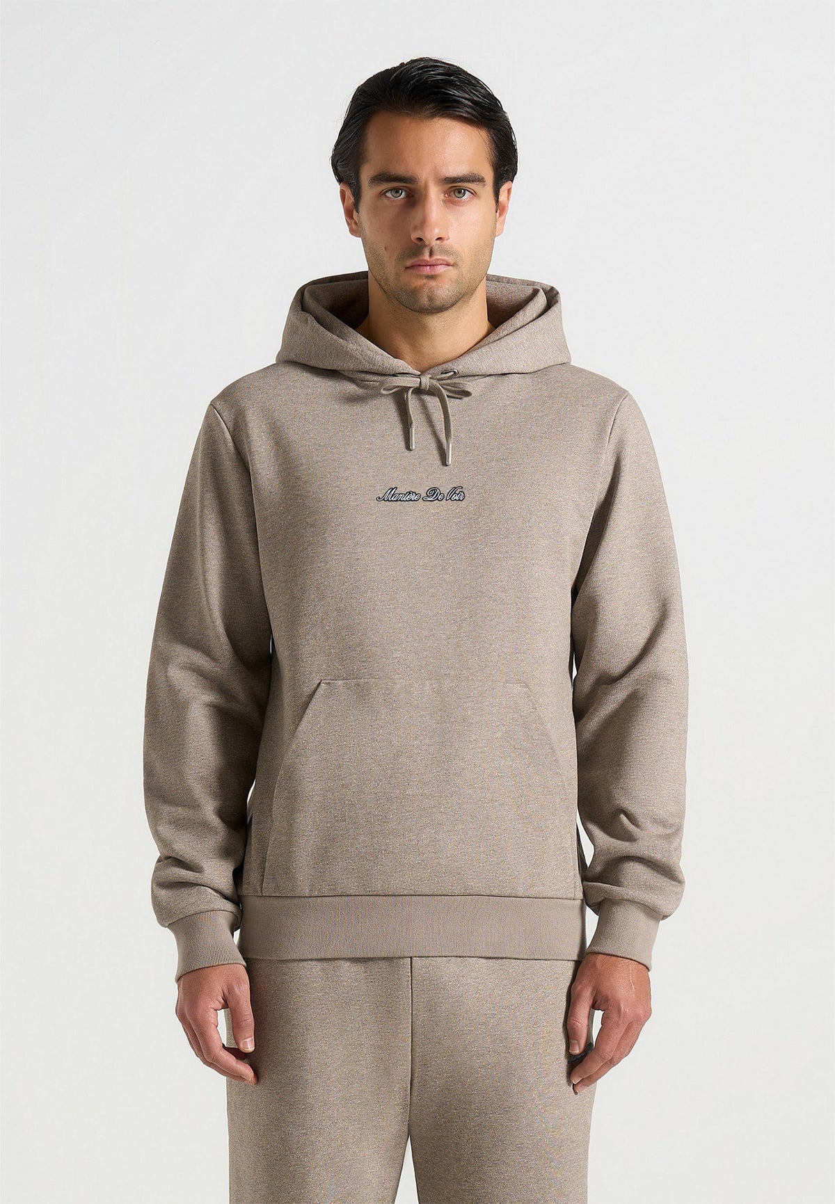 js004-signature-regular-fit-hoodie-taupe