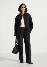 joy-tailored-oversized-shirt-black