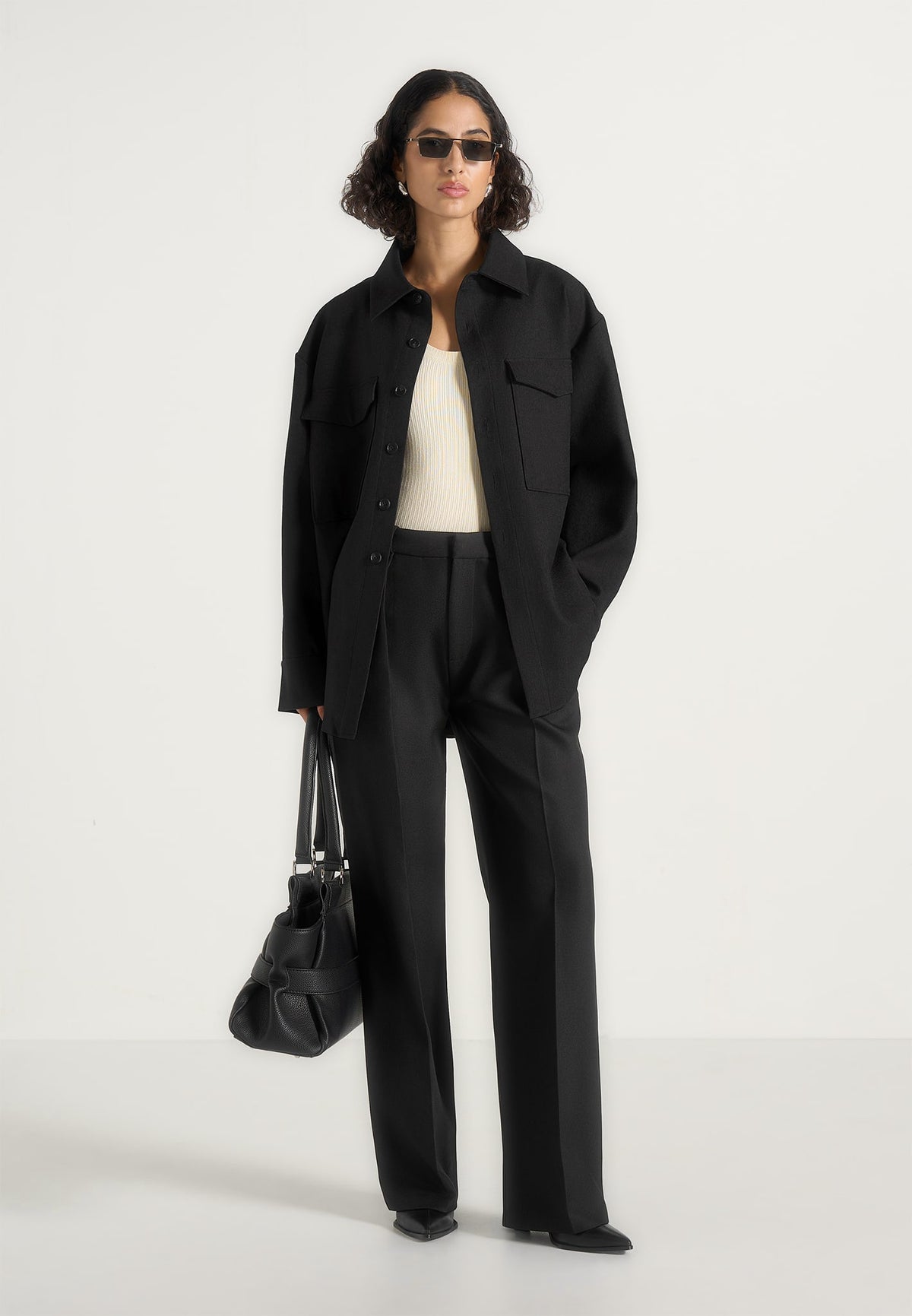 joy-tailored-oversized-shirt-black