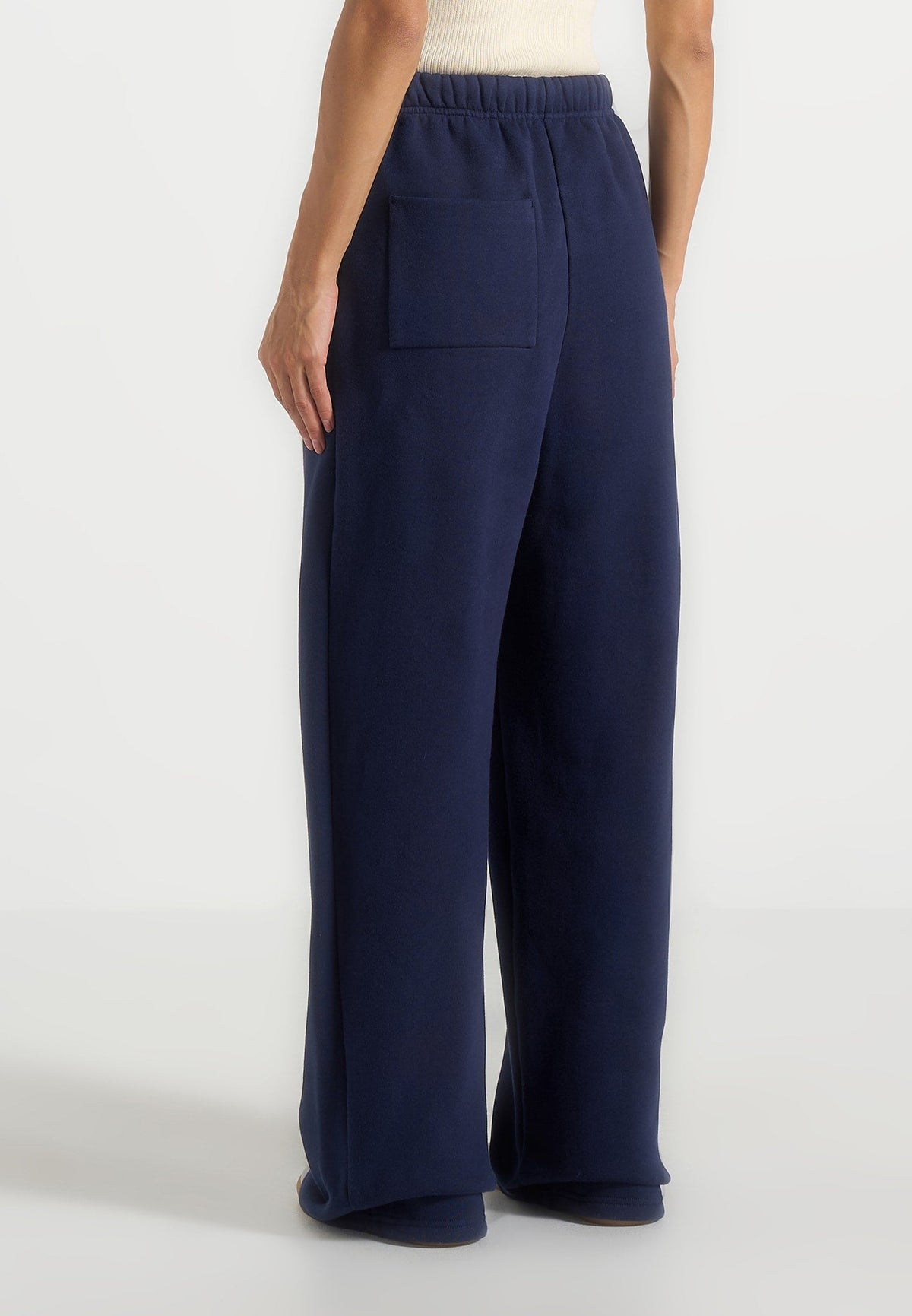 js003-unisex-signature-wide-leg-joggers-navy