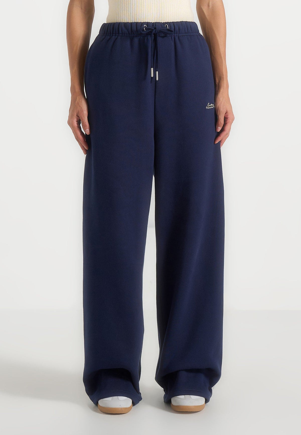 js003-unisex-signature-wide-leg-joggers-navy