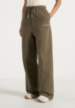 js003-unisex-signature-wide-leg-joggers-olive