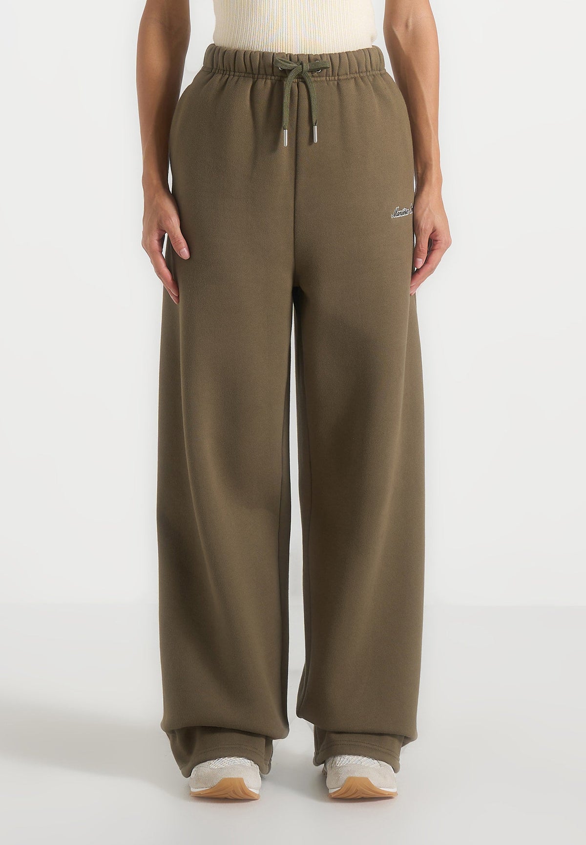 js003-unisex-signature-wide-leg-joggers-olive