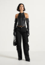 claudette-leather-halter-backless-top-black
