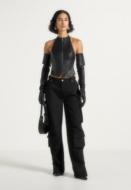 claudette-leather-halter-backless-top-black