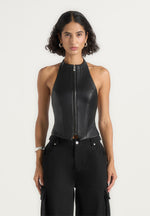 claudette-leather-halter-backless-top-black