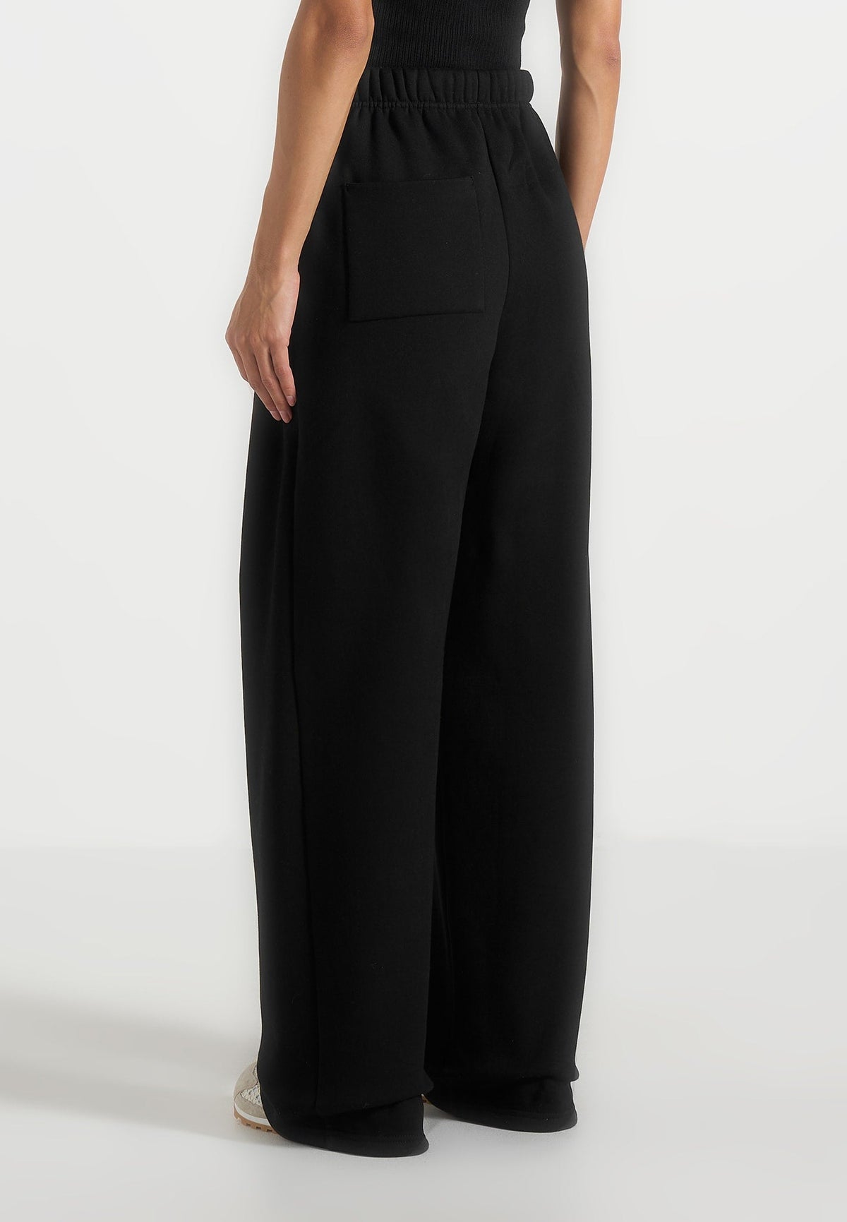 js003-unisex-signature-wide-leg-joggers-black