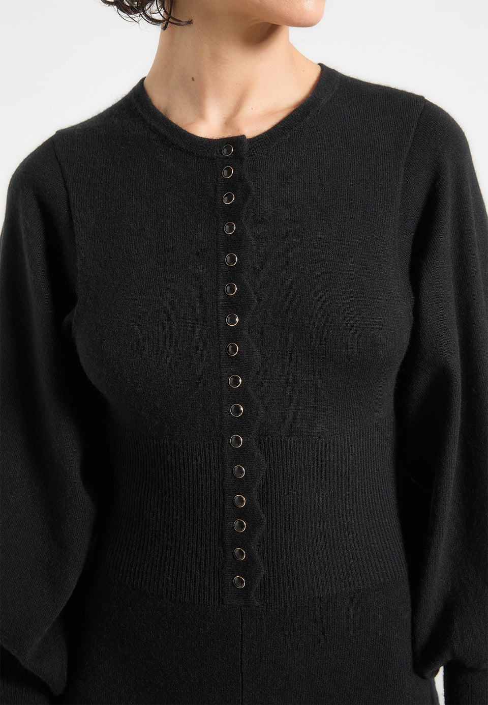 michele-knitted-scallop-hem-romper-black