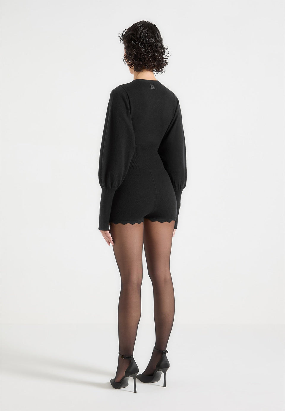 michele-knitted-scallop-hem-romper-black